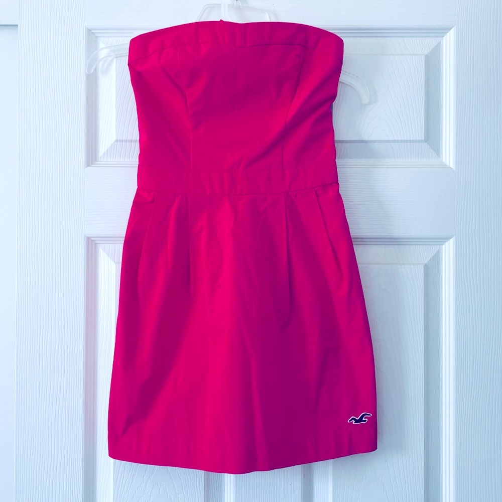 Hollister Hot Pink Sweetheart Dress